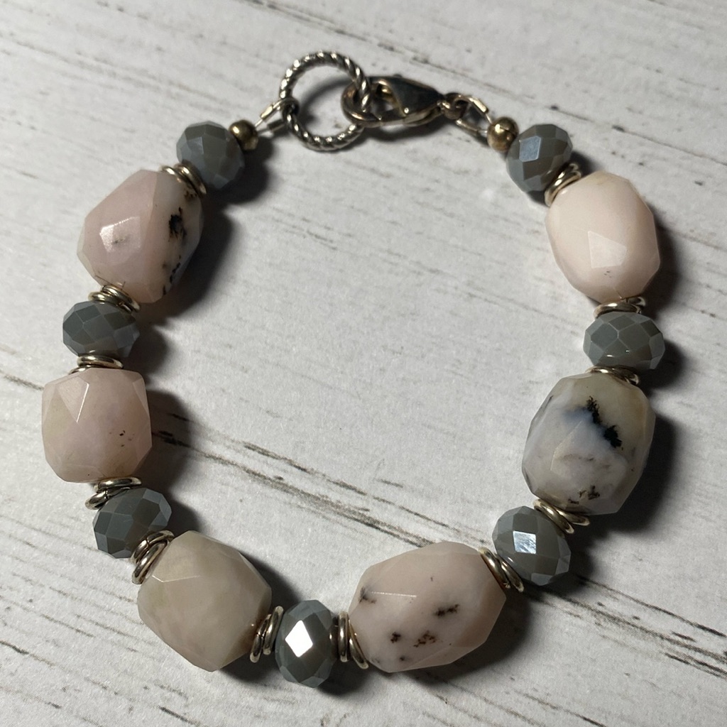 Pink Australian Opal Bracelet